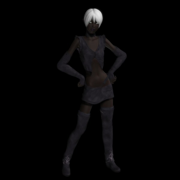 3d anime evil