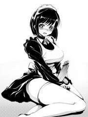 black hair naked anime girls